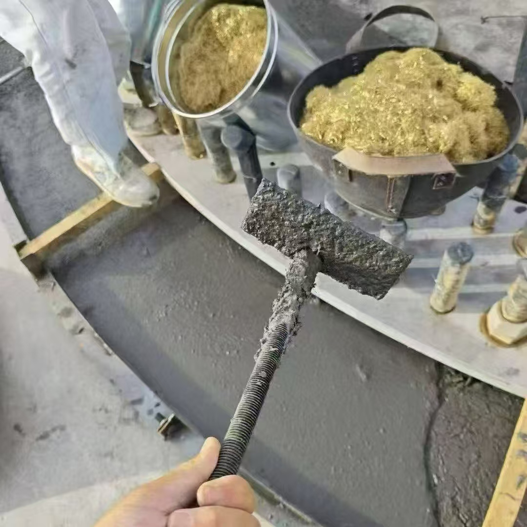 驻马店C120钢纤维高强无收灌浆料 轧机压缩机汽轮机发电机锻压设备底座灌浆材料